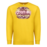 Lemon merry christmas pink Premium Sweatshirt - MaliasSmallBusiness