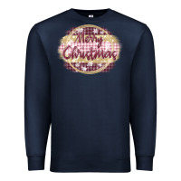 Navy merry christmas pink Premium Sweatshirt - MaliasSmallBusiness