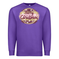 Purple merry christmas pink Premium Sweatshirt - MaliasSmallBusiness
