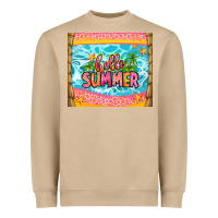 Hello Summer Heavyweight Sweatshirt | Teevron