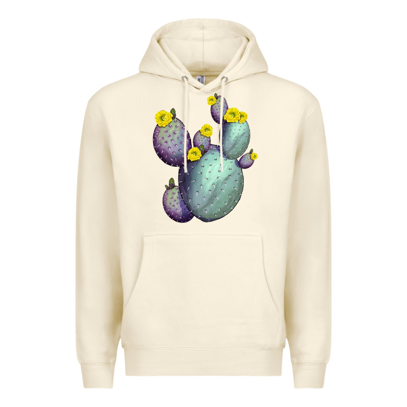 Opunthia Santa Rita Cactus Premium Hoodie by LillyAllenDesigns | Teevron