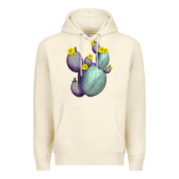 Sandshell Opunthia Santa Rita Cactus Premium Hoodie - LillyAllenDesigns