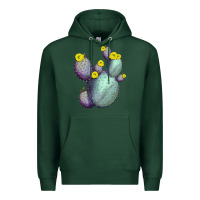 Sports Green Opunthia Santa Rita Cactus Premium Hoodie - LillyAllenDesigns