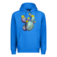 True Royal Opunthia Santa Rita Cactus Premium Hoodie - LillyAllenDesigns