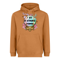Meerkat i see a strong woman Heavyweight Hoodie - MaliasSmallBusiness