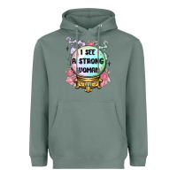 Sage i see a strong woman Heavyweight Hoodie - MaliasSmallBusiness