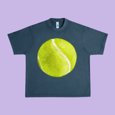 Tennis Ball Fa Element 2 Urban Heavy Tee Designed By Fadigitalartstudio