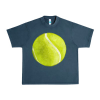 Midnight Navy tennis ball fa element 2 Urban Heavy Tee - FaDigitalArtStudio