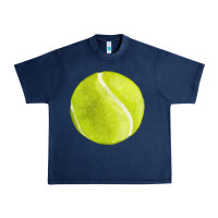 Navy tennis ball fa element 2 Urban Heavy Tee - FaDigitalArtStudio