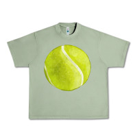 Oil Green tennis ball fa element 2 Urban Heavy Tee - FaDigitalArtStudio