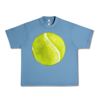 Pebble Blue tennis ball fa element 2 Urban Heavy Tee - FaDigitalArtStudio