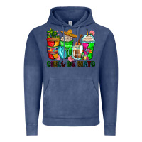 Vintage Denim cinco de mayo coffee cups Vintage Hoodie - Zillion Design Studio