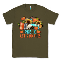 Army Green pre k let's do this Classic Tee - JahusDesignShop