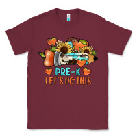 Burgundy pre k let's do this Classic Tee - JahusDesignShop