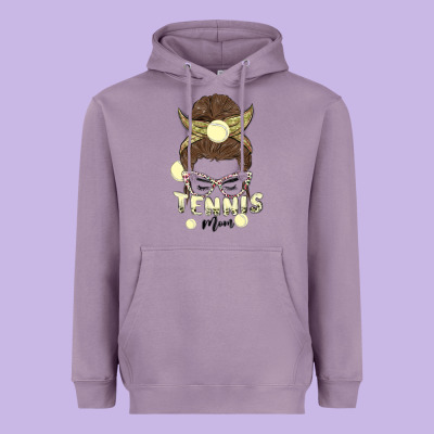 Tennis Mom Heavyweight Hoodie Designed By Maliassmallbusiness