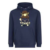 Navy tennis mom Heavyweight Hoodie - MaliasSmallBusiness