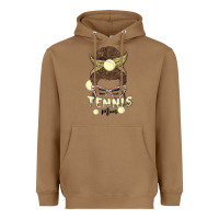 Toasted Coconut tennis mom Heavyweight Hoodie - MaliasSmallBusiness