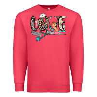 Cardinal love nurse Premium Sweatshirt - NancyCooperArtShop