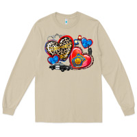 Mushroom western leopard  police hearts Long Sleeve Tee - AdoDesignShop