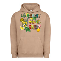 Pigment Burro life is  make it sweet Urban Hoodie - NancyCooperArtShop