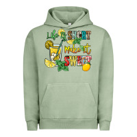 Pigment Oil Green life is  make it sweet Urban Hoodie - NancyCooperArtShop