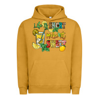 Pigment Peanut Butter life is  make it sweet Urban Hoodie - NancyCooperArtShop