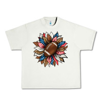 Pistachio american football sunflower Urban Heavy Tee - HRA Design Shop