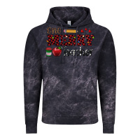 Cloud Black one merry teacher Vintage Hoodie - RanaPortraitStore