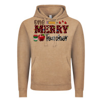 Vintage Coffee one merry teacher Vintage Hoodie - RanaPortraitStore