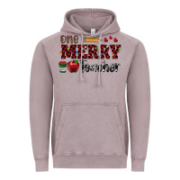 Vintage Zinc one merry teacher Vintage Hoodie - RanaPortraitStore