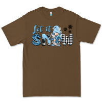 Cacao let it snow gnome Premium Tee - BarkalooDesign