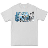 Dove Grey let it snow gnome Premium Tee - BarkalooDesign