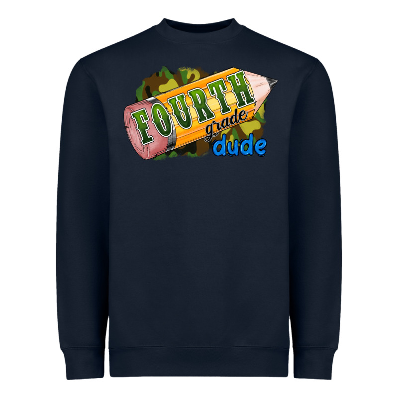 Fourth Grade Dude Heavyweight Sweatshirt by RanaPortraitStore | Teevron