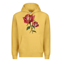 Antique Gold Love Rose Premium Hoodie - LillyAllenDesigns