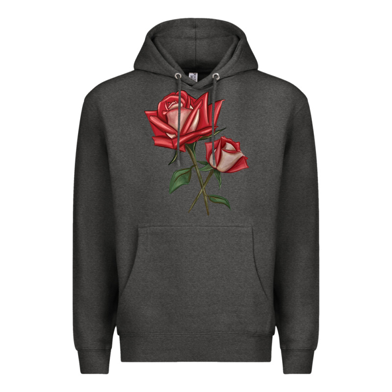 Love Rose Premium Hoodie by LillyAllenDesigns | Teevron