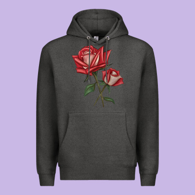 Love Rose Premium Hoodie Designed By Lillyallendesigns