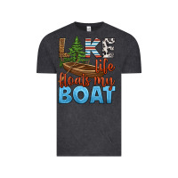 Vintage Black lake life floats my boat Vintage Tee - HRA Design Shop