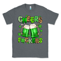 Charcoal Heather cheers fuckers Classic Tee - Artiststas