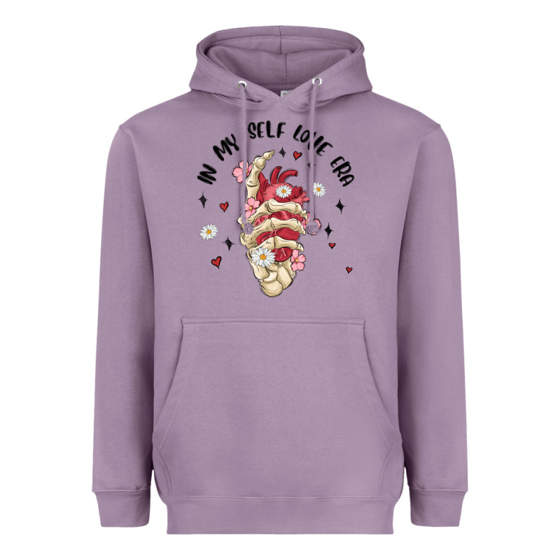 In My Self Love Era Heavyweight Hoodie by MaliasSmallBusiness | Teevron
