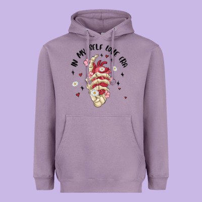 In My Self Love Era Heavyweight Hoodie Designed By Maliassmallbusiness