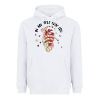 White in my self love era Heavyweight Hoodie - MaliasSmallBusiness