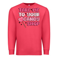 Cardinal take me to your candy shop Premium Sweatshirt - MaliasSmallBusiness
