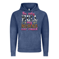 Vintage Denim the only hell my momma ever raised Vintage Hoodie - texasbilliewilder