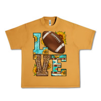 Peanut Butter western love american football Urban Heavy Tee - HRA Design Shop