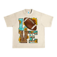Sandshell western love american football Urban Heavy Tee - HRA Design Shop