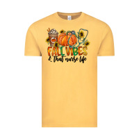 Vintage Mustard fall vibes and that nurse life Vintage Tee - CowhideDigitalArt