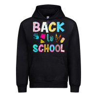 Black back to school Urban Hoodie - NancyCooperArtShop