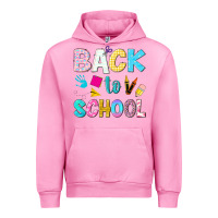 Fuchsia Pink back to school Urban Hoodie - NancyCooperArtShop