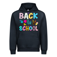 Navy back to school Urban Hoodie - NancyCooperArtShop