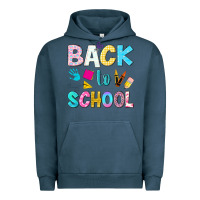 Pigment Midnight Navy back to school Urban Hoodie - NancyCooperArtShop